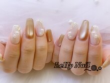 レヒネイル(LeHy nail)/大人Xmasネイル