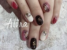 エリナネイルサロン池袋(Alina Nail Salon)/バレンタインネイル