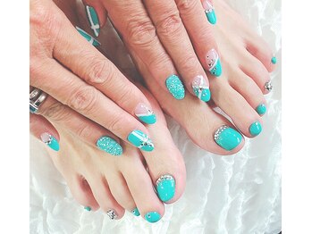 爪ソウシャイン(爪 SO SHINE)/ティファニーブルー