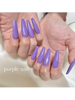 イフネイル(if nail)/◇パープルネイル◇