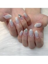 リッシュ ドゥ(RICHE deux)/スカイブルーチークネイル