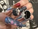 コナン映画ネイル 新宿３Dネイル