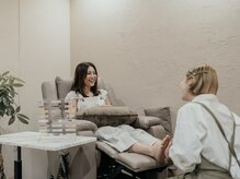 マスターネイルズ(MASTER NAILS)の雰囲気(ゆったり空間で特別なひとときを♪半個室もございます◎)