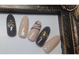 バレンタインネイル