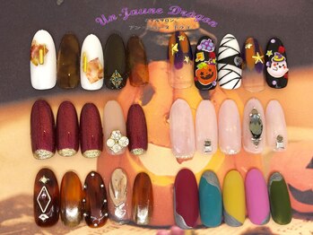 アン ジョーヌドラゴ/１０月☆定額ネイル