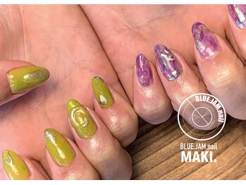 ブルージャムネイル(BLUE.JAM.nail)/おまかせ　FREEDOM　MAKI