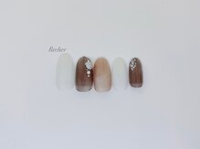 ネイルサロンリシェ 烏丸御池(Recher)/淡水パールのデザイン