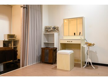 とびきりエステ 沼津店/パウダールーム完備