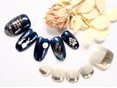 秋nail2024 hand&foot