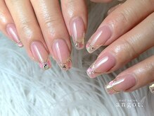 さくらフレンチネイル