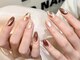 シーアンドビーネイル(C&B Nail)の写真/【渋谷/持込みOK】繊細な手描きアートも思いのまま♪耐久性のあるチップスカルプで折れにくく綺麗長持ち★