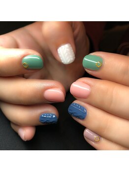 キャプラスネイル ミュウ(CAPLUS NAIL Mew)/ニットネイル