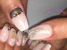 アン ジョーヌドラゴ/【自爪ネイル】ミラーネイル