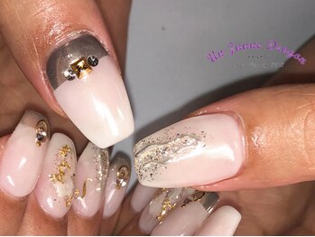 アン ジョーヌドラゴ/【自爪ネイル】ミラーネイル