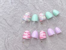 ネイルサロン ブリオン(Nail Salon Bullion)/マーブルPOPネイル