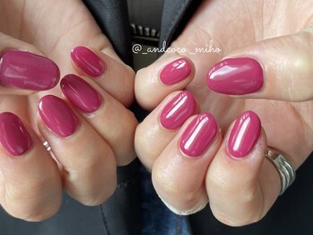 アンドココ 下北沢店(And & coco.)/ワンカラーネイル