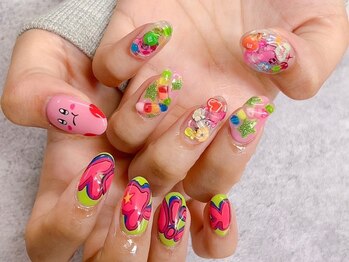 モレリア(morelia)/キャラクターネイル