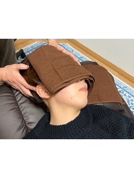 ヘッドスパで癒されたい