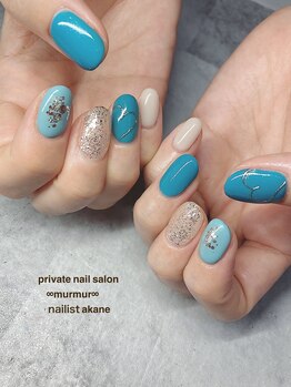 プライベート ネイルサロン マーマ(murmur)/ハートデザイン