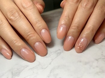 トラストネイル 佐野店(TRUST Nail)/ミラーアートでアクセント♪