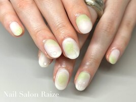 ニュアンスネイル/水滴ネイル