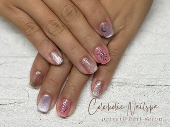 カラーホリック ネイルスパ(Colorholic Nailspa)/マグネットネイル