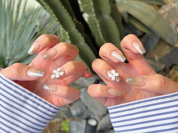 シーハウス(c house)/ミラーネイル　リボンネイル