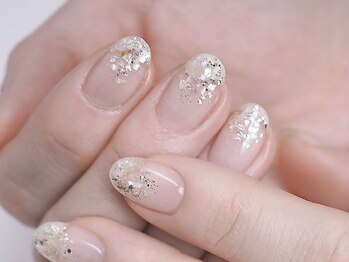 ネイルズ バイ ユイ 外苑前(Nails by Yui)/シェルラメグラデーションネイル