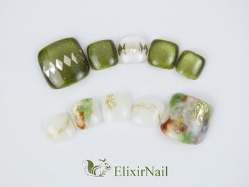 エリクサー 飯田橋(Elixir)の写真/高品質『フット』ジェルがやり放題¥9980!!自然のある癒しの店内♪やり放題『ハンド』ジェル90分¥9980も◎