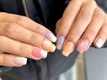 ラズワルド(Lazward)/ちゅるちゅる＊マーブルネイル