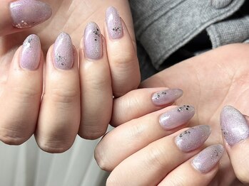 ヌル ネイル 堀江(NURU NAIL HORIE)/オフィスシンプルネイル☆