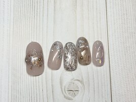 3月定額/ベージュニュアンス