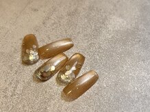 ケー フレーバー ネイル(K flavor nail)/桜ホロデザイン2種　¥10000