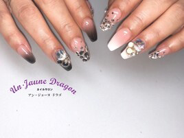 【ロングネイル】アシンメトリー