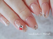 ネイルサロン モネ(Monet)/ハートストーンネイル