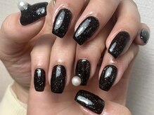 スノー ドロップ(Snow drop)/ブラックラメ