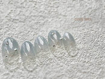 ルークネイル 恵比寿店(LUKE NAIL)/シンプルグラデーションストーン