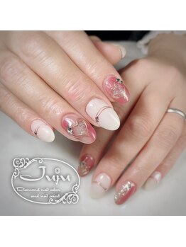 ジュジュ(Juju)/バレンタイン ハートネイル