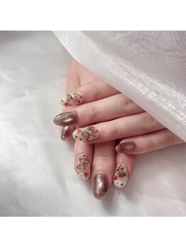 ゾウゾウ(Zow Zow)/バレンタインネイル♪【¥8800】