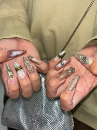 海外ギャルネイル