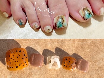 クレー(Klee)の写真/足元も気を抜かない綺麗な爪に！ハンドフット同時施術OK◎ハンドがNGな方にもおすすめです◎