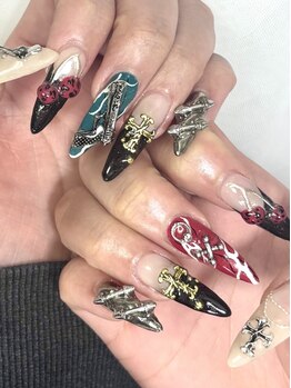 ルーン(RUNE)の写真/【駅近で通いやすい♪】60分アート¥7000~/90分アート¥9500~/痛ネイル1本¥1000~こだわりネイルもお任せを♪