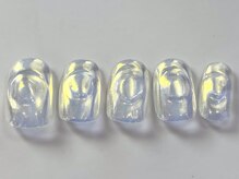 ネイルメゾン 天神店(NAIL MAISON)/ミラーぷっくり個性派¥4550