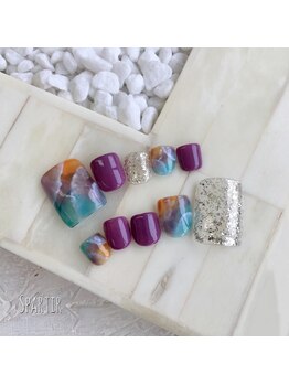 エスパルティール(Spartir)/ストーンアートネイル