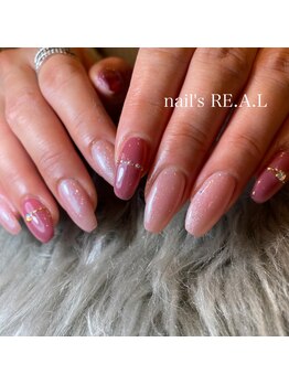 ネイルズリアル 倉敷(nail's RE.A.L)/ワンカラーネイル