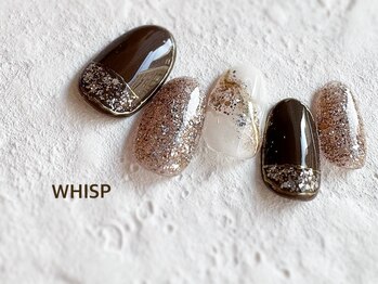 ウィスプ(WHISP)/ニュアンスグリッターネイル 冬