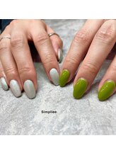 シンプリー 西荻窪店(Simpliee)/【ハンド】ワンカラー／オリーブ