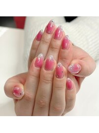 ジェルネイル盛り放題￥7,700