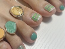ジェミーネイル(JeMY nail)/〈オフ別〉こだわりフットネイル