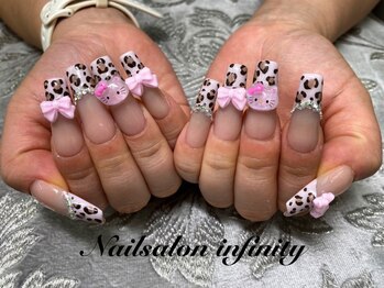 インフィニティ(Infinity)の写真/自分だけの拘りが満載の指先に♪カラーmixも対応可◎絶妙な色味とデザイン力で納得の仕上がりで気分最高潮!